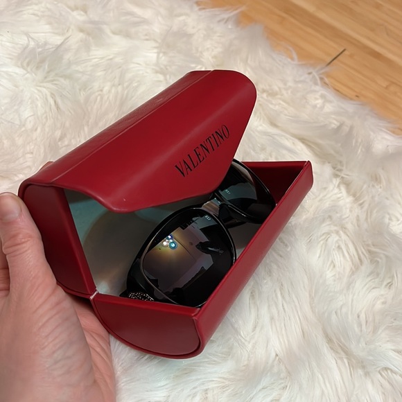 Valentino square frames with Swarovski crystal flowers main image 5